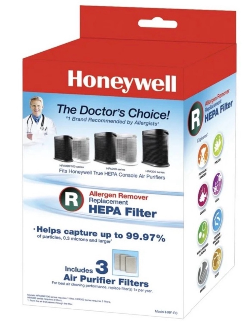 Honeywell Allergen Remover - R HEPA Replacement Filters - White